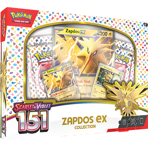 Pokemon Scarlet & Violet: 151 Zapdos ex Collection Box