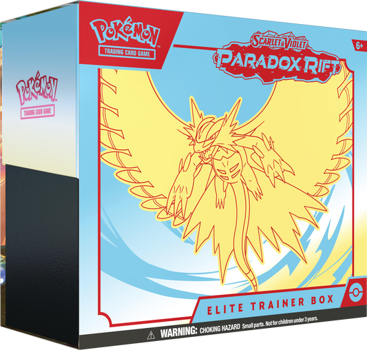 Pokemon Scarlet & Violet: Paradox Rift Elite Trainer Box Roaring Moon