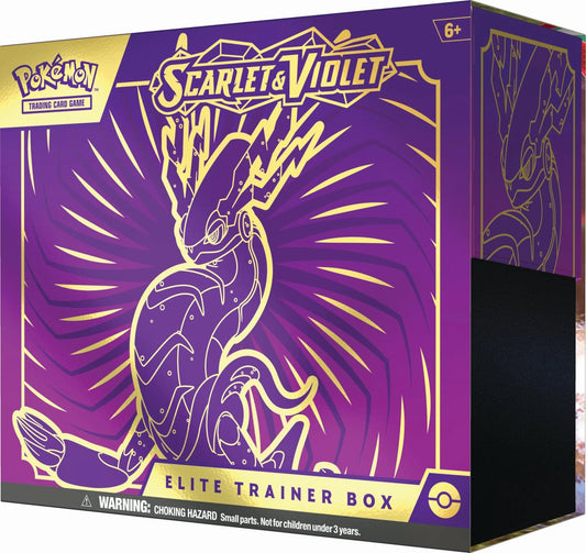 Pokemon Scarlet & Violet Elite Trainer Box (Miraidon)