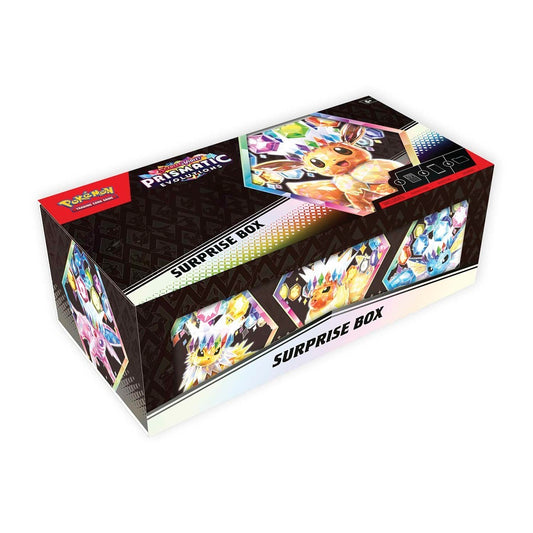 Pokemon Scarlet & Violet Prismatic Evolutions Surprise Box Collection