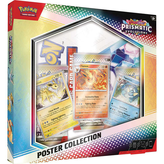 Pokemon Scarlet & Violet Prismatic Evolutions Poster Collection