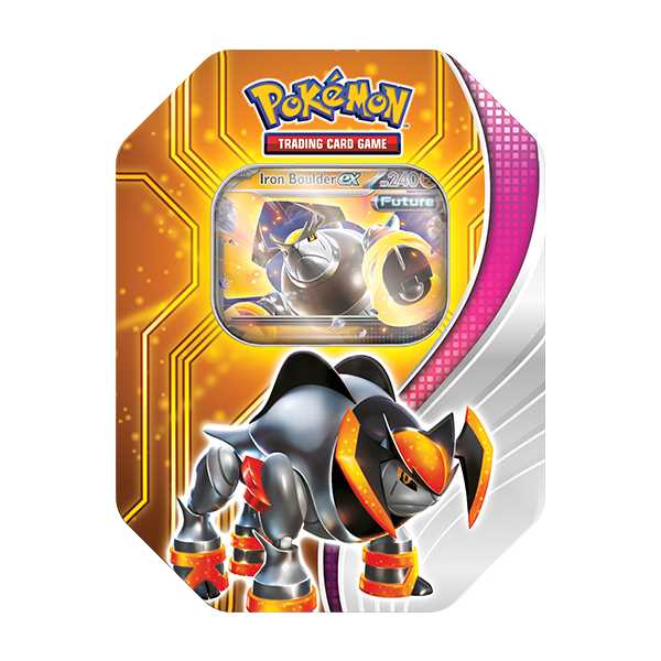 Pokemon Paradox Destinies Tin (Iron Boulder)