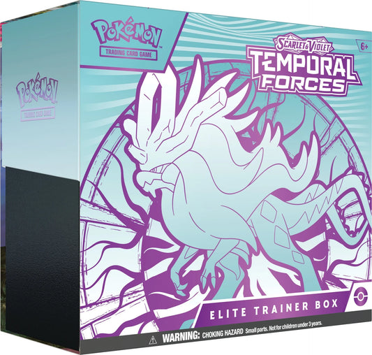 Pokemon Scarlet & Violet Temporal Forces Elite Trainer Box (Walking Wake)